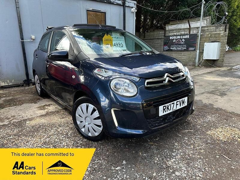 Usado Citroën C1 Feel 82 HP (60 kW) 2017 Azul Citadino