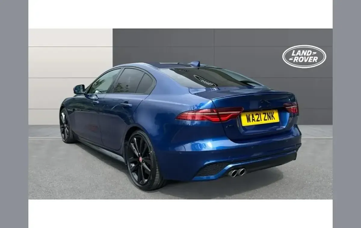 Used Jaguar XE R-Dynamic 204 HP (150 kW) 2021 Blue Sedan