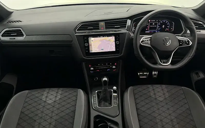 Used VW Tiguan Allspace R-line 150 HP (110 kW) 2022 Grey SUV