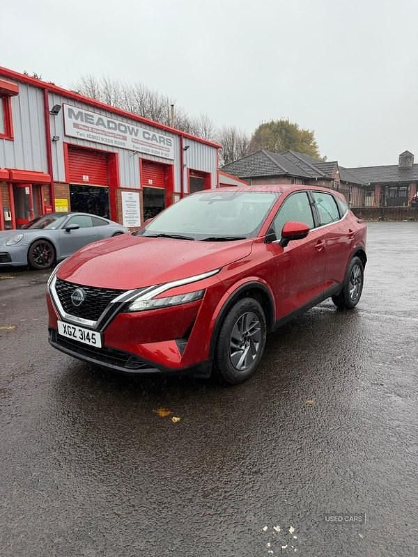 Used Nissan Qashqai Acenta Premium 2022 Red SUV
