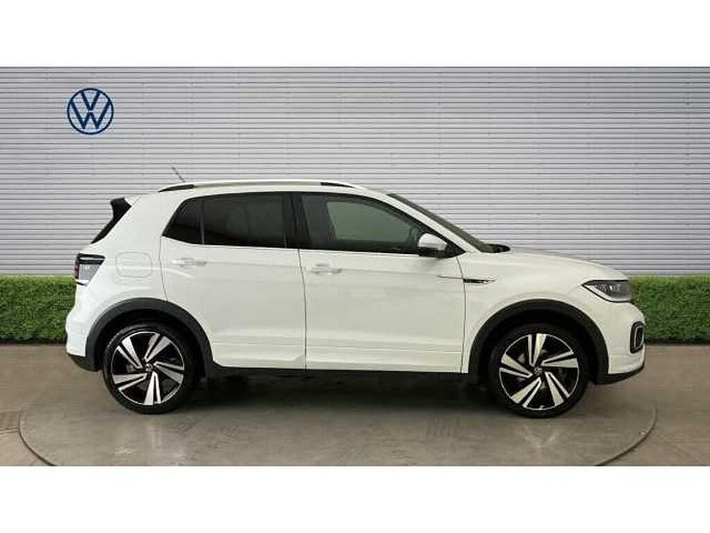 Used VW T-Cross R-line 110 HP (80 kW) 2023 Pure white SUV