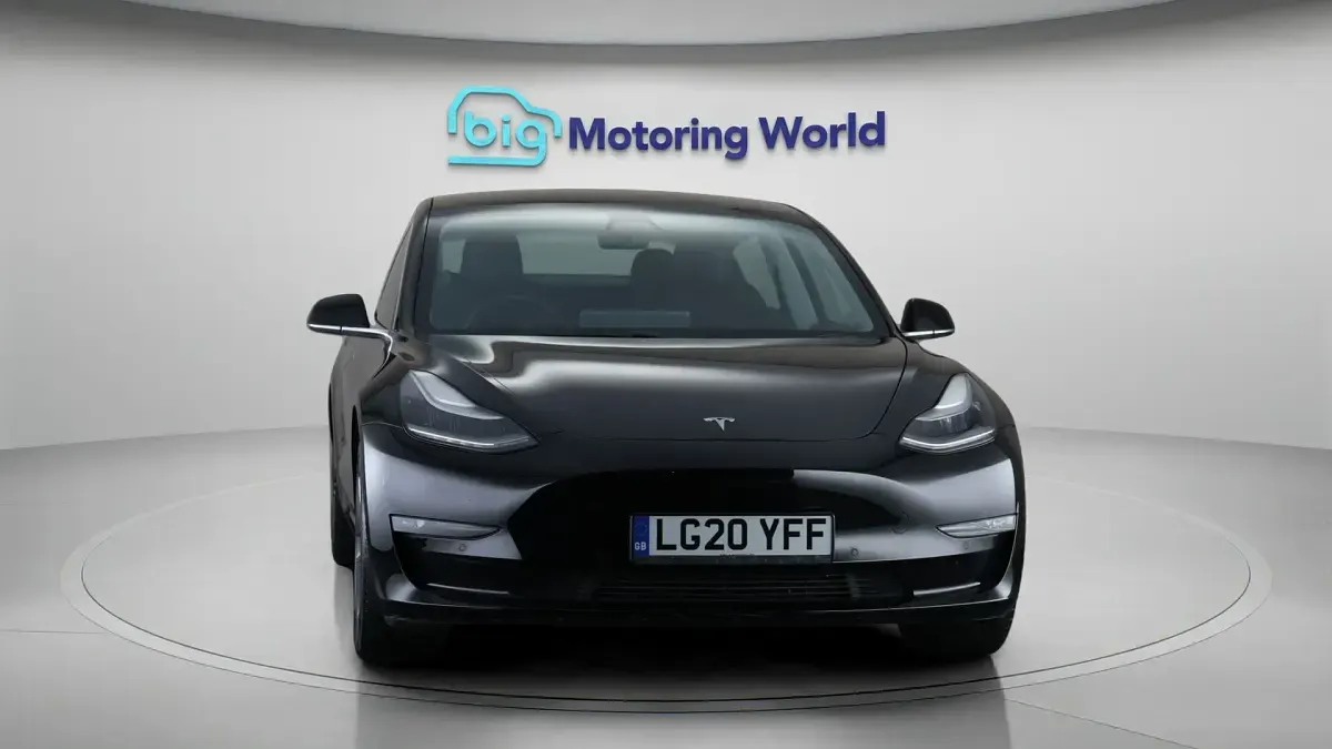 Used Tesla Model 3 Long Range AWD 366 kW (498 HP) 2020 Black Sedan