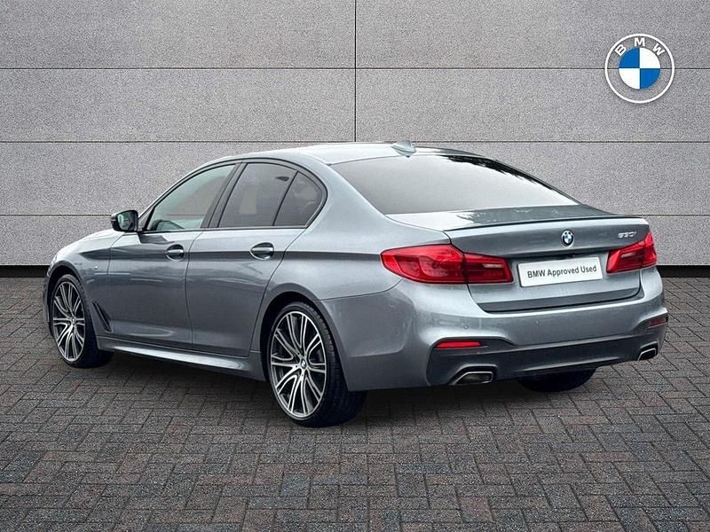 Used BMW 530 M Sport 249 HP (183 kW) 2020 Blue Sedan