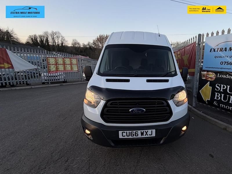 Used Ford Transit 130 HP (95 kW) 2017 White Van