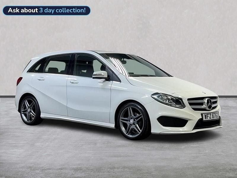 White Used 2015 Mercedes B180 AMG line MPV | £7,999 (Expensive) - Image 1/4