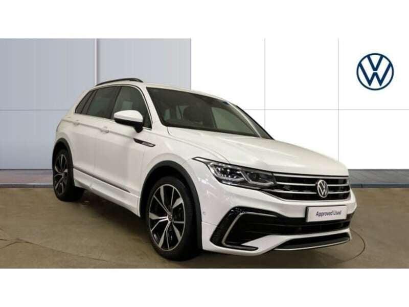 Used VW Tiguan R-line 150 HP (110 kW) 2021 White SUV