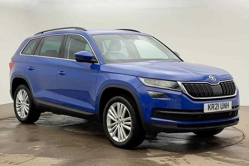 Used Skoda Kodiaq SE L 150 HP (110 kW) 2021 Blue SUV