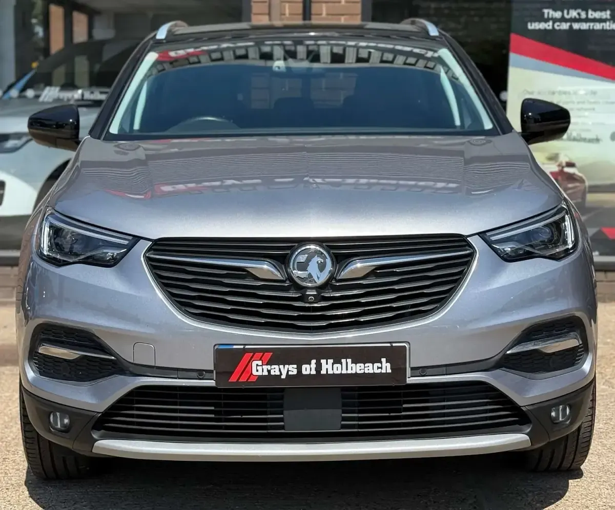 Used Vauxhall Grandland X Elite 120 HP (88 kW) 2018 Grey SUV