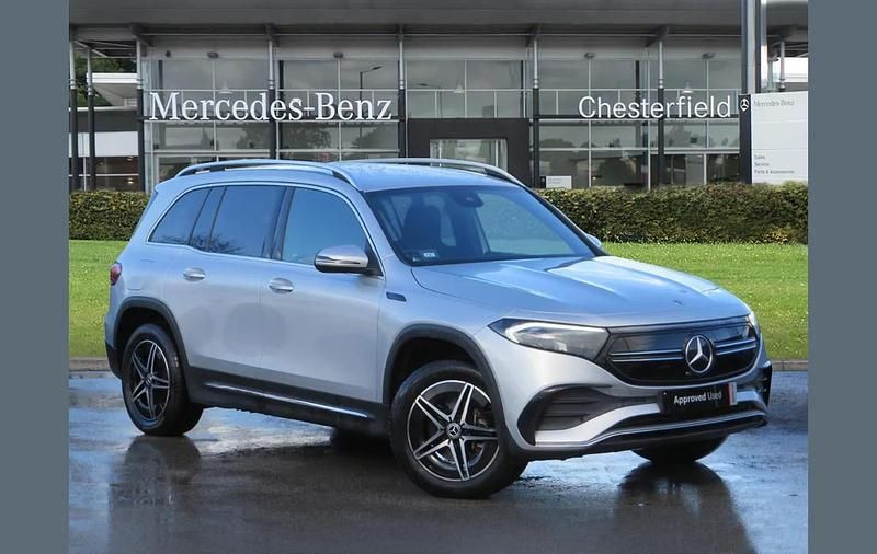 Used Mercedes EQB350 AMG line 214 kW (292 HP) 2022 Silver SUV