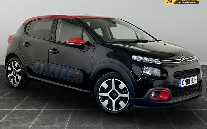 Black Used 2018 Citroën C3 Flair Hatchback | £5,295 (Fair price) - Image 1/2