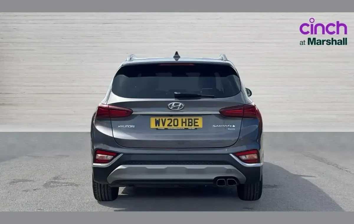 Begagnad Hyundai Santa Fe Premium 196 HK (144 kW) 2020 Grå SUV