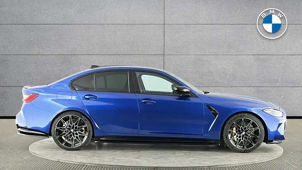 Used BMW M3 Competition Edition 503 HP (369 kW) 2021 Blue Sedan