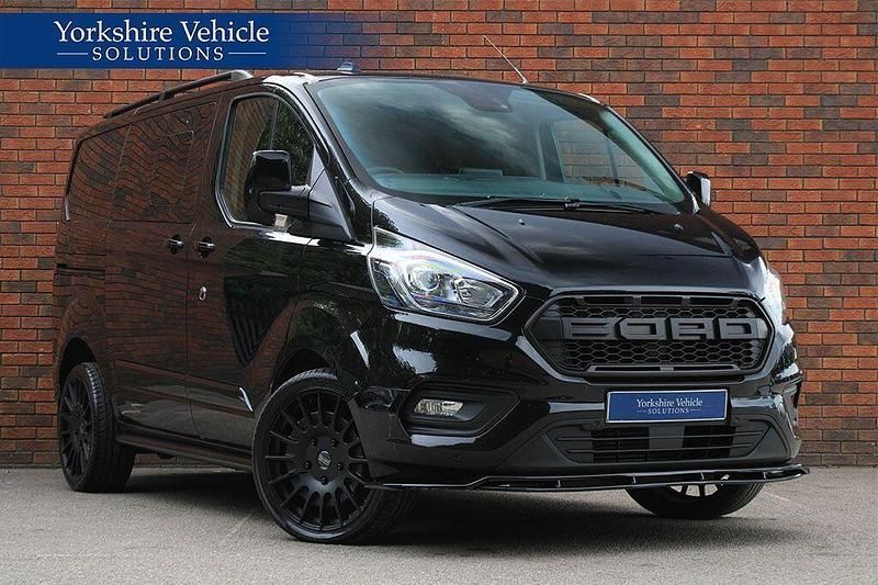 Black Used 2022 Ford Transit Custom Limited Van | £20,489 (Expensive) - Image 1/4