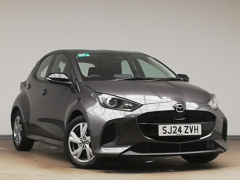 Grey Used 2024 Mazda 2 Exclusive-Line Hatchback | £16,798 (Fair price) - Image 1/4