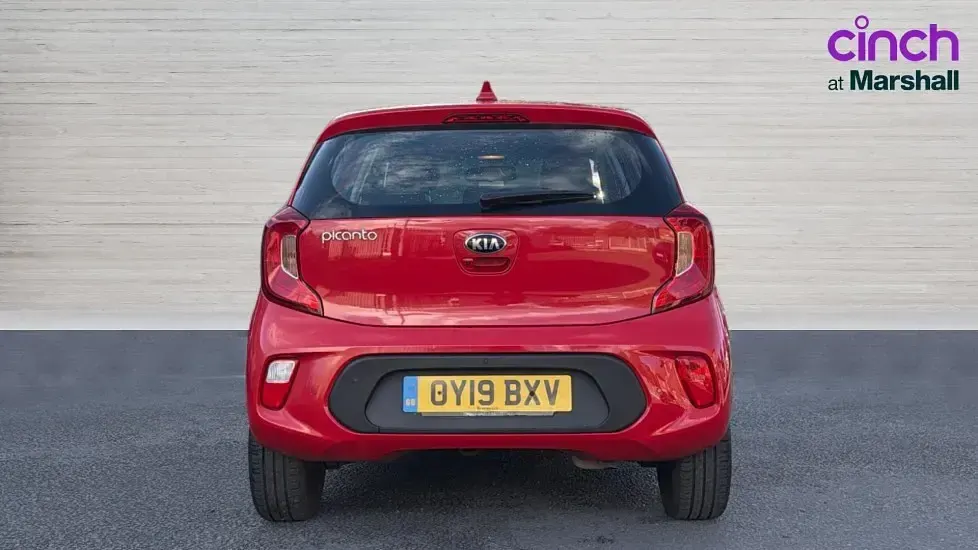 Used Kia Picanto 83 HP (61 kW) 2019 Red Hatchback
