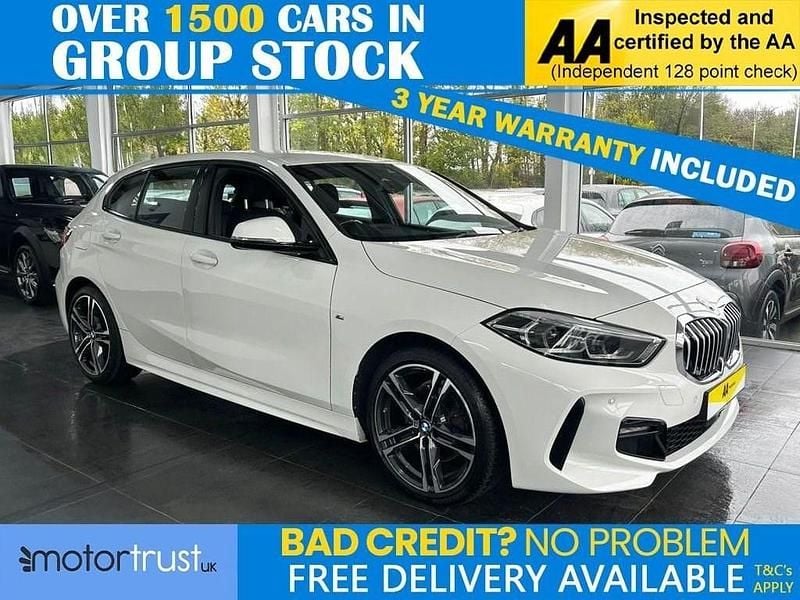 Used BMW 118 M Sport 136 HP (100 kW) 2022 White Hatchback