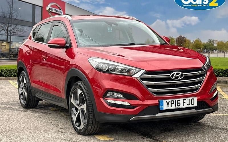 Used Hyundai Tucson Premium 136 HP (100 kW) 2016 Red SUV