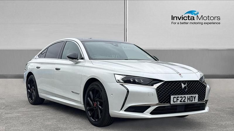 White Used 2022 DS Automobiles DS9 Performance Line Plus Sedan | £16,200 (Fair price) - Image 1/4