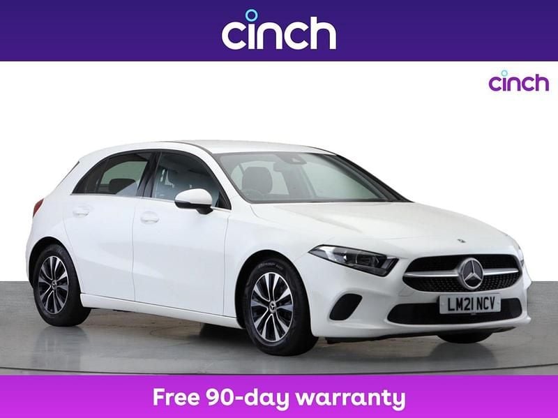 White Used 2021 Mercedes A180 SE Hatchback | £17,049 (Good price) - Image 1/3