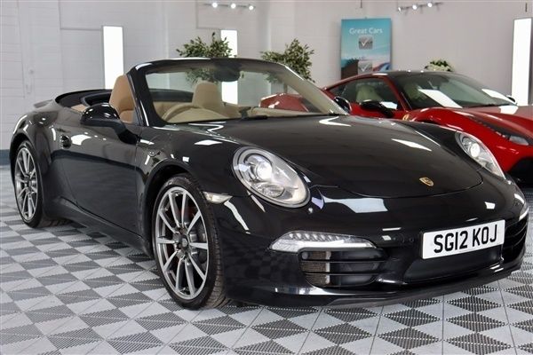 Black Used 2012 Porsche 911 Carrera Cabriolet Cabriolet | £52,991 - Image 1/1
