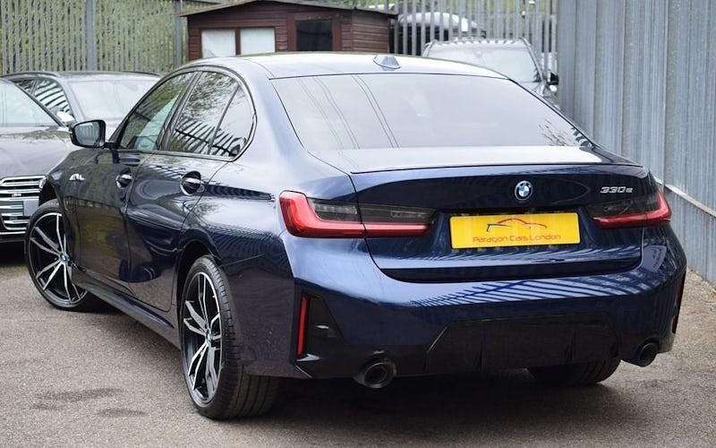 Used BMW 330e M Sport 292 HP (214 kW) 2024 Blue Sedan