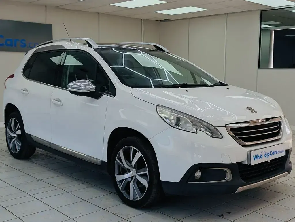 Used Peugeot 2008 S 115 HP (84 kW) 2014 White SUV