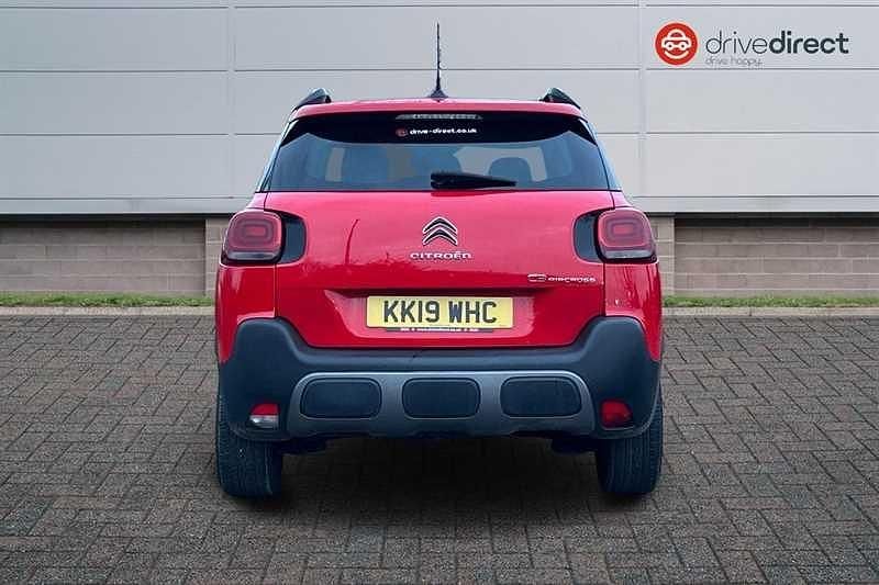 Used Citroën C3 Aircross Feel 100 HP (73 kW) 2019 Red SUV