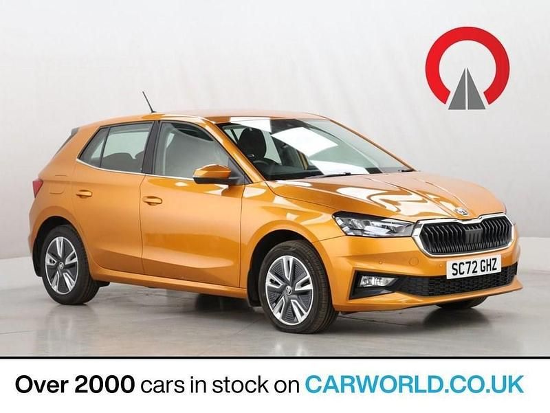 Orange Used 2022 Skoda Fabia SE L Hatchback | £9,400 (Good price) - Image 1/3