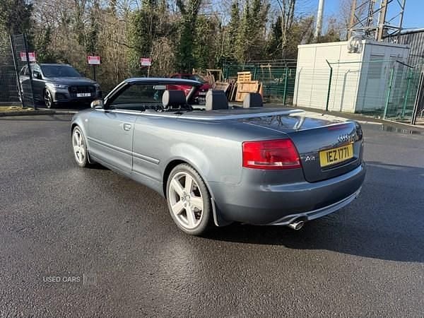 Used Audi A4 Cabriolet S-Line 2006 Grey Cabriolet
