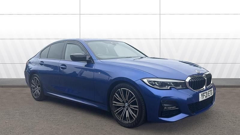 Blue Used 2021 BMW 318 M Sport Sedan | £23,121 (A bit pricey) - Image 1/3