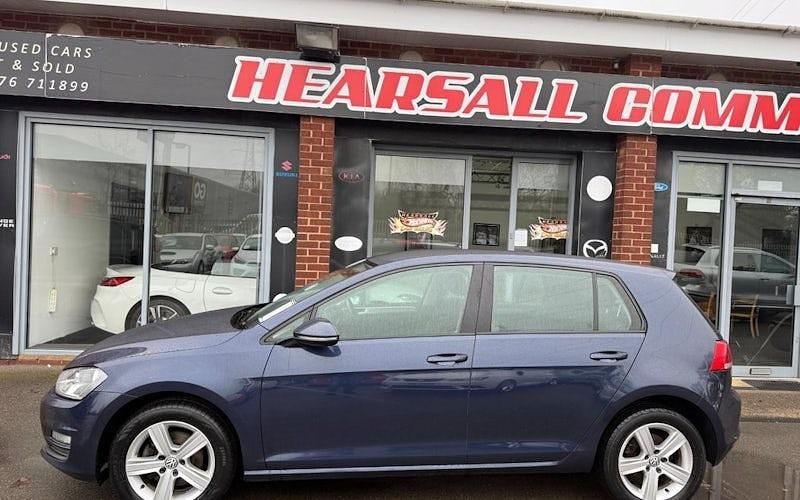 Used VW Golf VII Edition 150 HP (110 kW) 2016 Blue Hatchback