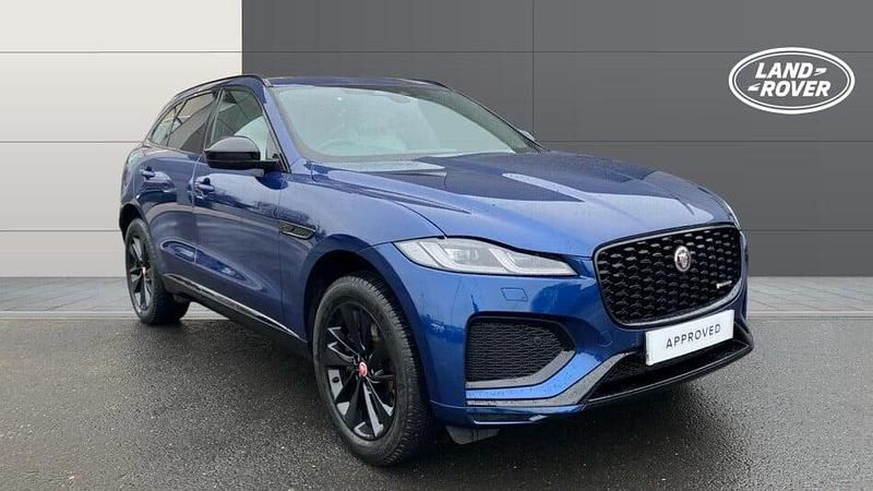 Used Jaguar F-Pace R-Dynamic 204 HP (150 kW) 2022 Blue SUV