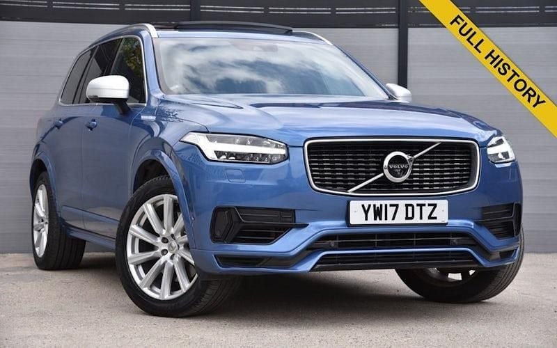 Blue Used 2017 Volvo XC90 R-Design Pro SUV | £22,495 (Good price) - Image 1/4