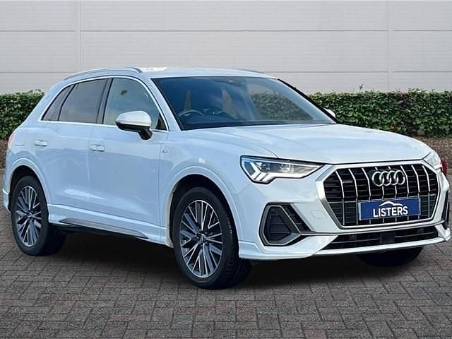 White Used 2020 Audi Q3 S-Line SUV | £21,273 (Good price) - Image 1/4