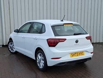 Used VW Polo Style 95 HP (69 kW) 2023 White Hatchback