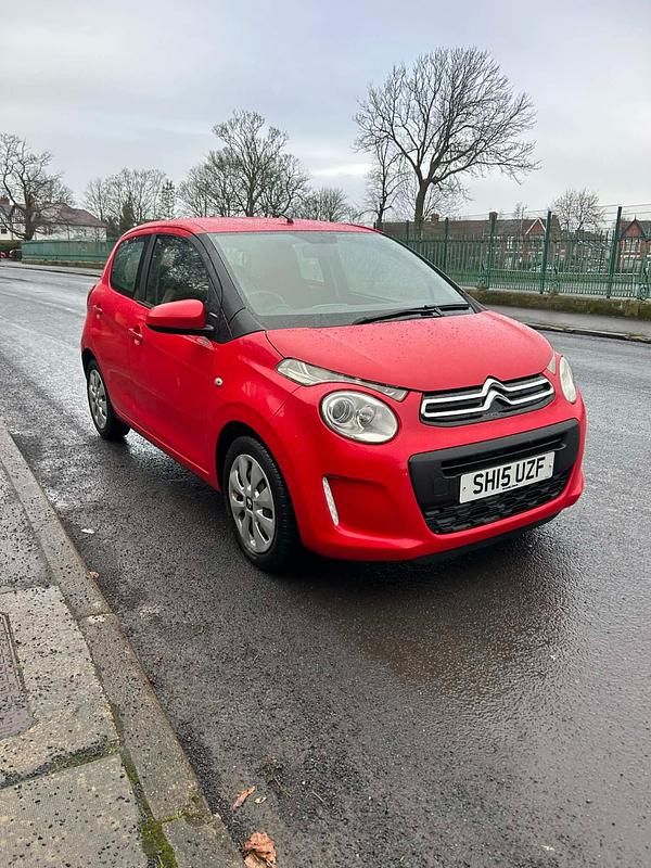 Used Citroën C1 Feel 68 HP (50 kW) 2015 Red Hatchback