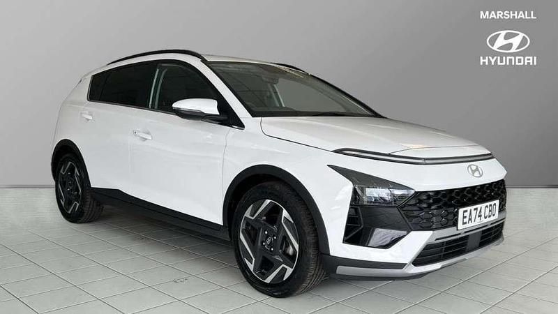 White Used 2024 Hyundai Bayon Ultimate SUV | £19,385 (Expensive) - Image 1/4