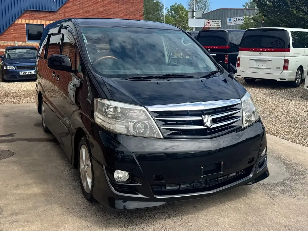 Used Toyota Alphard 2007 Black MPV