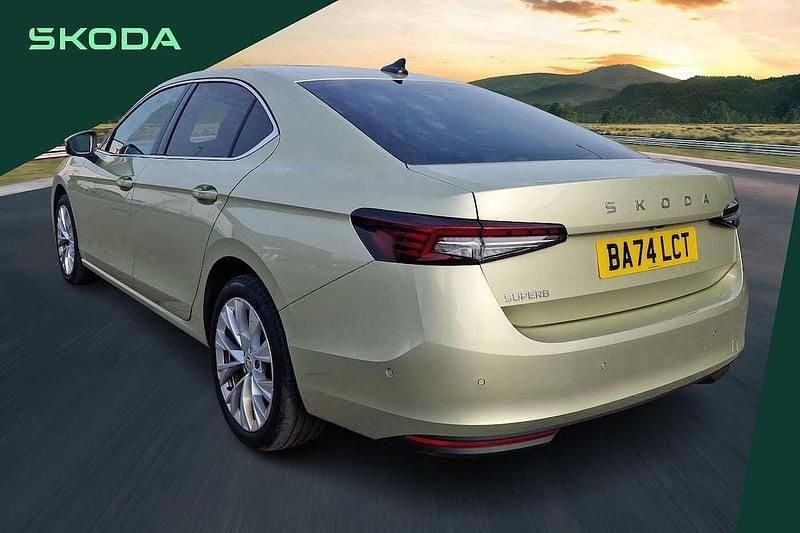 Used Skoda Superb SE L 150 HP (110 kW) 2024 Yellow Hatchback