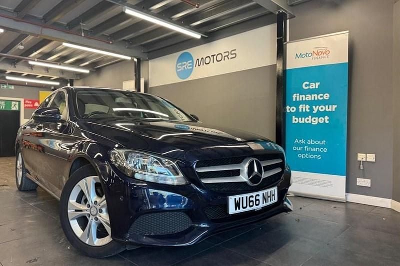Blue Used 2016 Mercedes C200 Executive Sedan | £8,495 (Good price) - Image 1/1