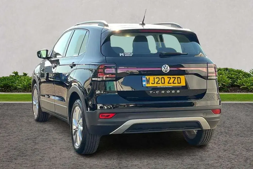 Used VW T-Cross SE 115 HP (84 kW) 2020 Black SUV