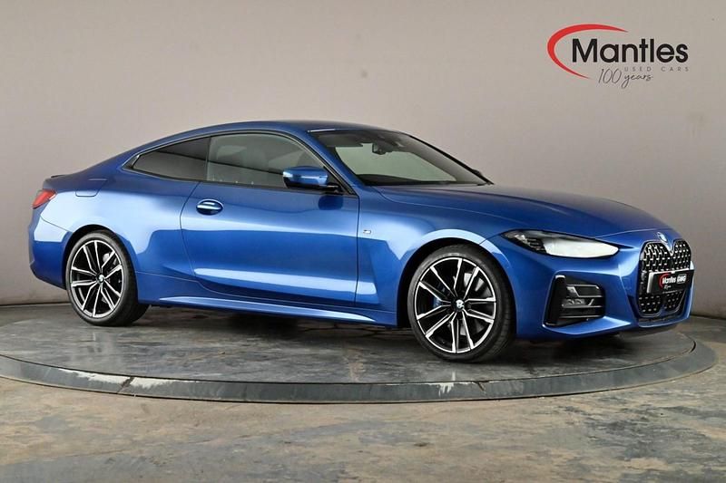 Blue Used 2021 BMW 420 M Sport Coupe | £25,600 (Expensive) - Image 1/4