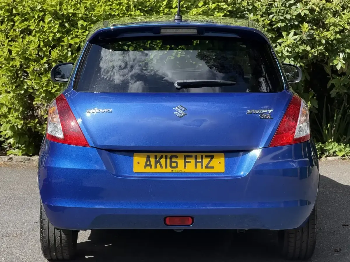 Used Suzuki Swift SZ-L 94 HP (69 kW) 2016 Blue Hatchback