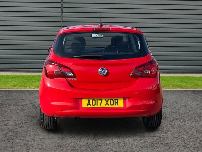 Used Vauxhall Corsa 90 HP (66 kW) 2017 Red Hatchback