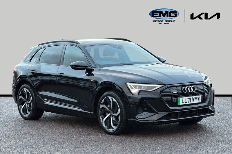 Black Used 2021 Audi e-tron Black Edition SUV | £27,295 (Fair price) - Image 1/3