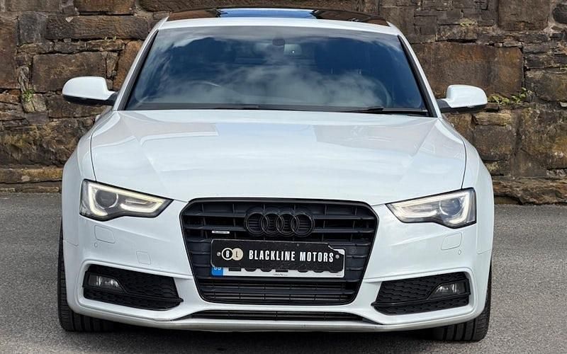 Used Audi A5 Black Edition 245 HP (180 kW) 2013 White Coupe