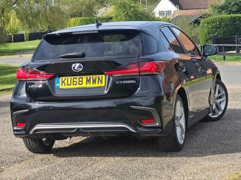 Used Lexus CT200h Luxury Line 2018 Black Hatchback