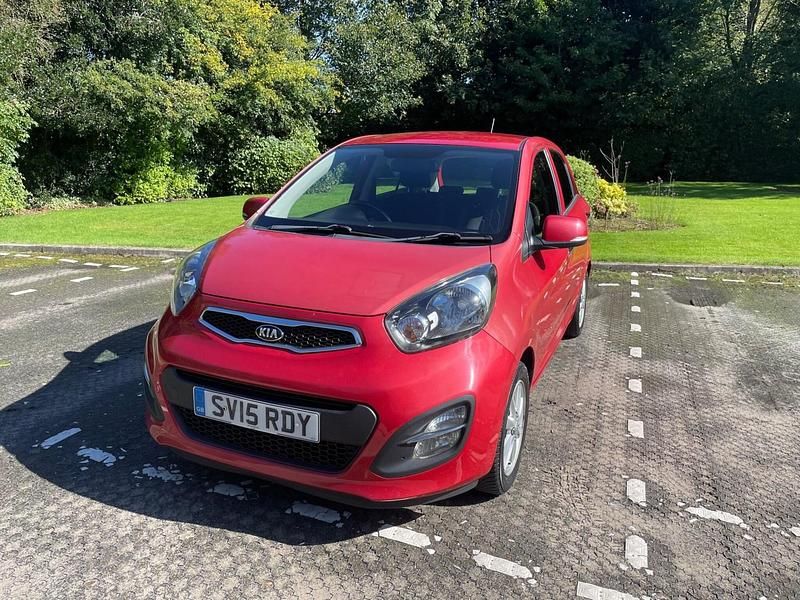 Red Used 2015 Kia Picanto Hatchback | £2,990 (Good price) - Image 1/4