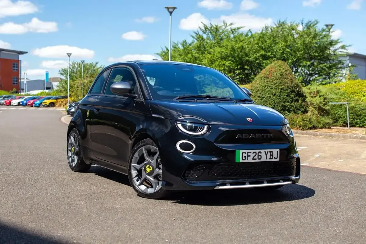 New Abarth 500e 112 kW (153 HP) 2026 Black Hatchback
