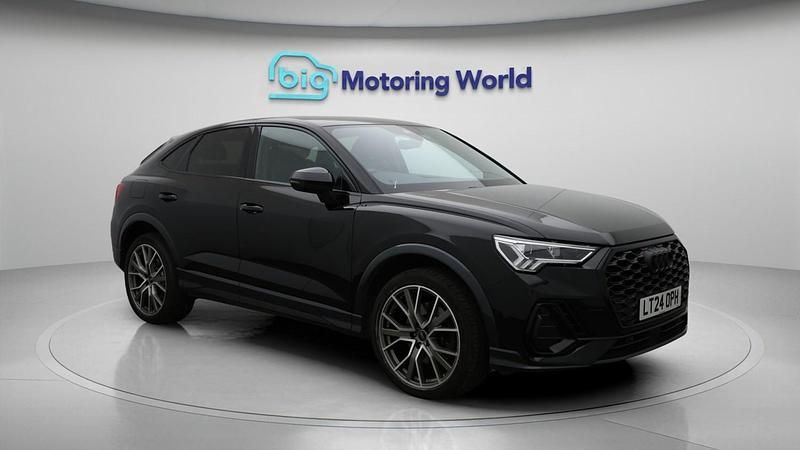 Black Used 2024 Audi Q3 Sportback S-Line SUV | £33,500 (A bit pricey) - Image 1/4